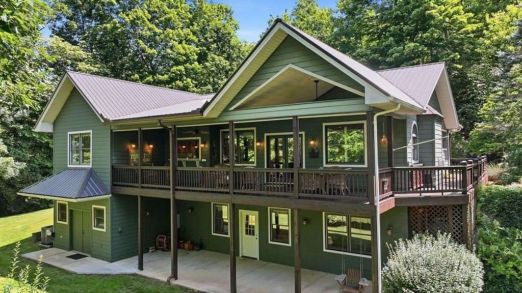 7.39 Acres of Land with Home for Sale in Whittier, North Carolina