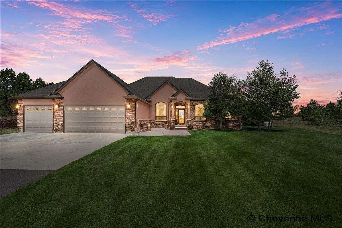 7.85 Acres of Land with Home for Sale in Cheyenne, Wyoming