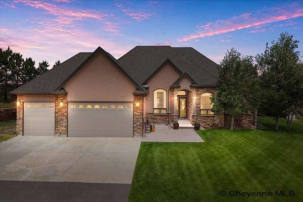 7.85 Acres of Land with Home for Sale in Cheyenne, Wyoming