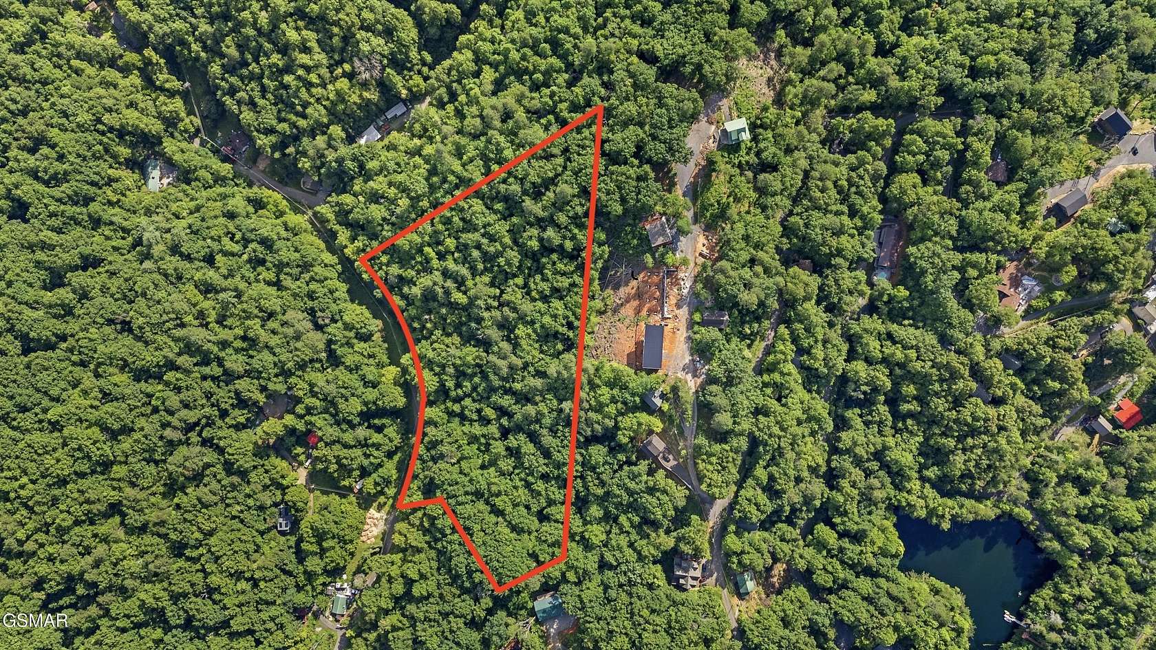 5.48 Acres of Residential Land for Sale in Gatlinburg, Tennessee