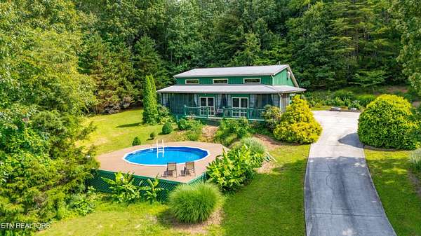 11.6 Acres of Land with Home for Sale in Kingston, Tennessee
