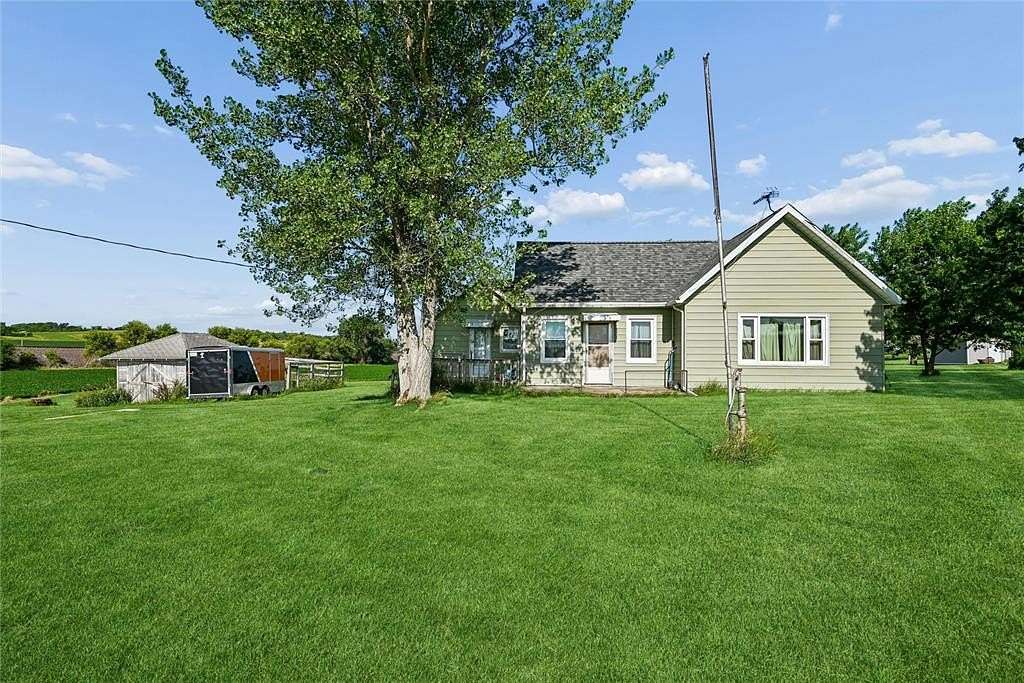7.23 Acres of Land with Home for Sale in Belle Plaine, Iowa