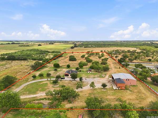 10 Acres of Land with Home for Sale in Atascosa, Texas