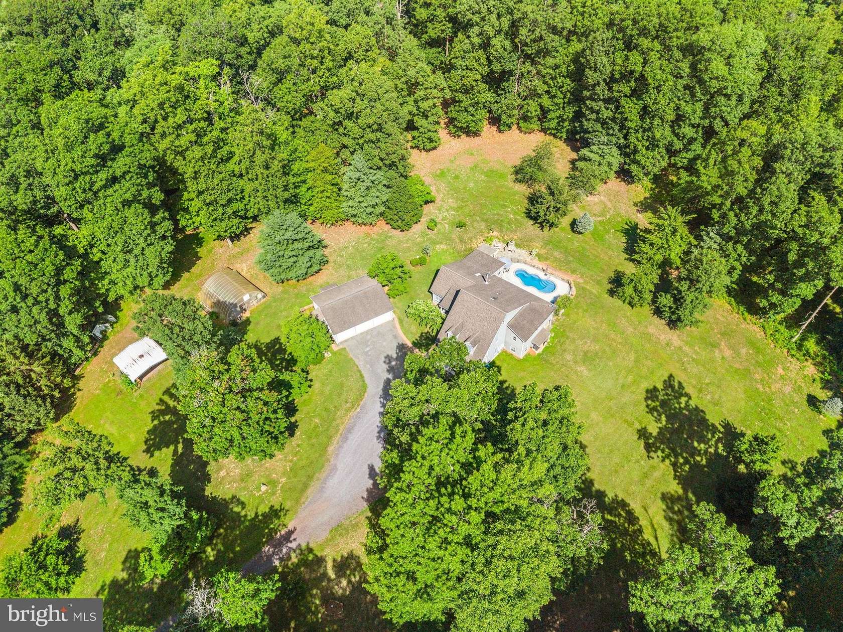 14 Acres of Land with Home for Sale in Culpeper, Virginia