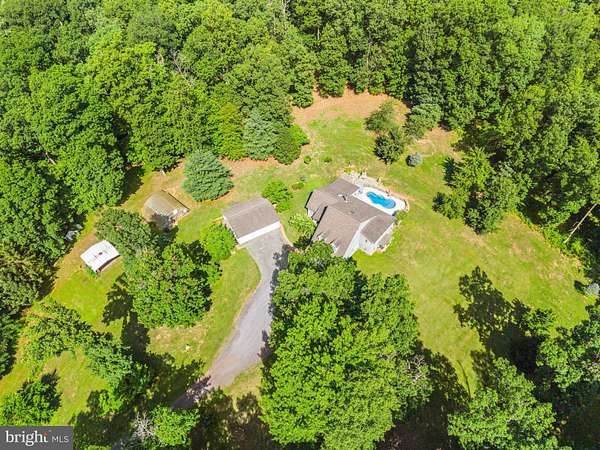 14 Acres of Land with Home for Sale in Culpeper, Virginia