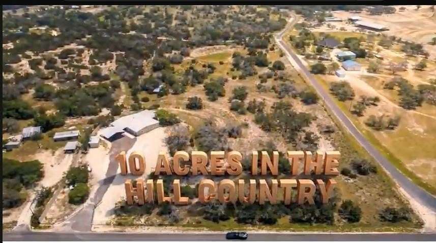 10 Acres of Land with Home for Sale in Center Point, Texas