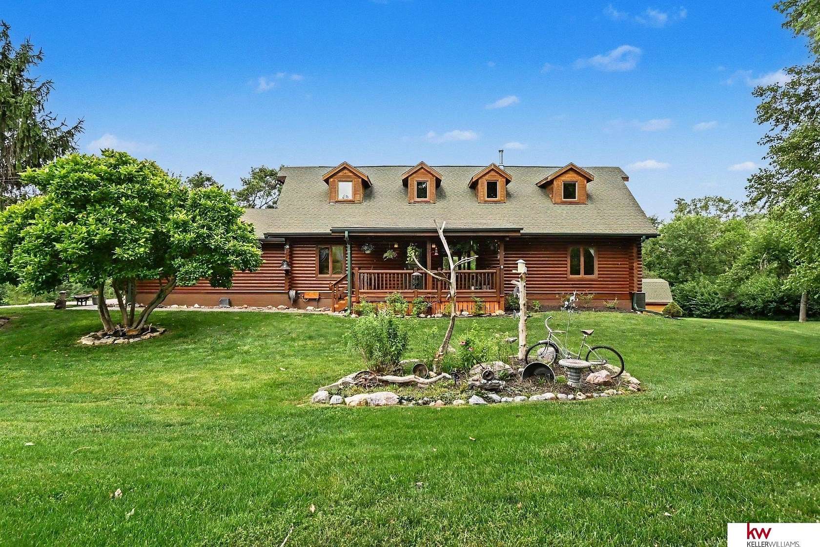 3 Acres of Land with Home for Sale in Gretna, Nebraska
