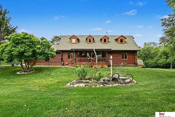 3 Acres of Land with Home for Sale in Gretna, Nebraska