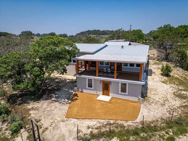 10 Acres of Land with Home for Lease in Center Point, Texas