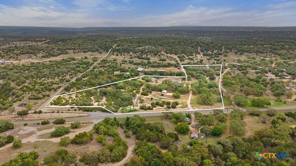 7.8 Acres of Land with Home for Sale in Johnson City, Texas