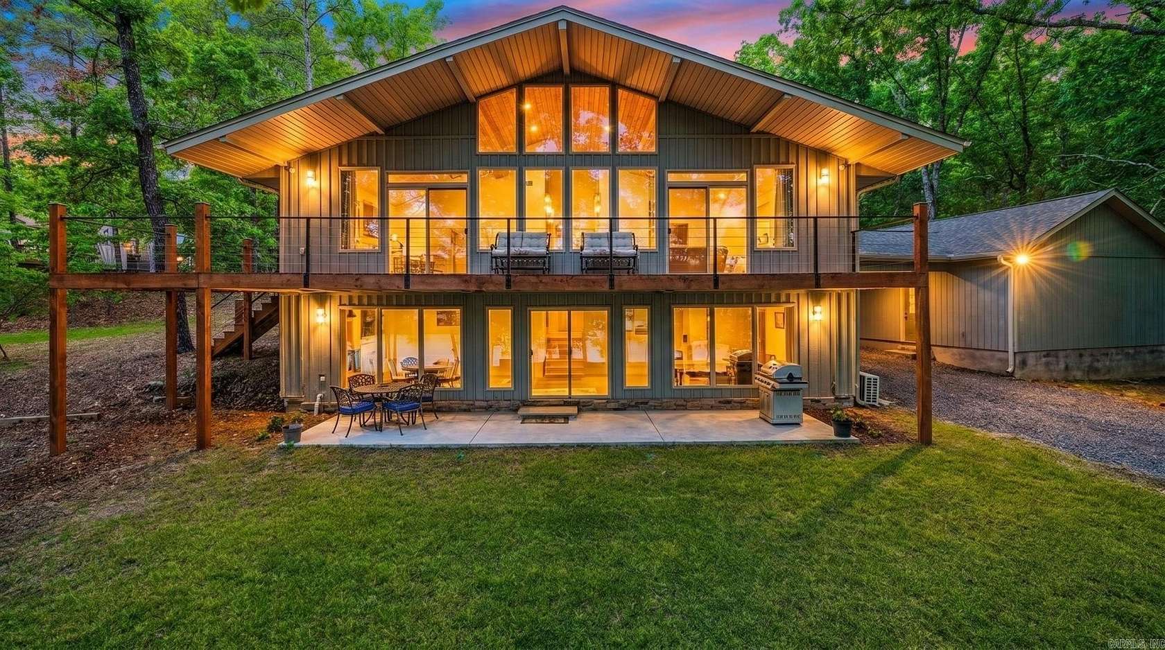 1.53 Acres of Land with Home for Sale in Fairfield Bay, Arkansas