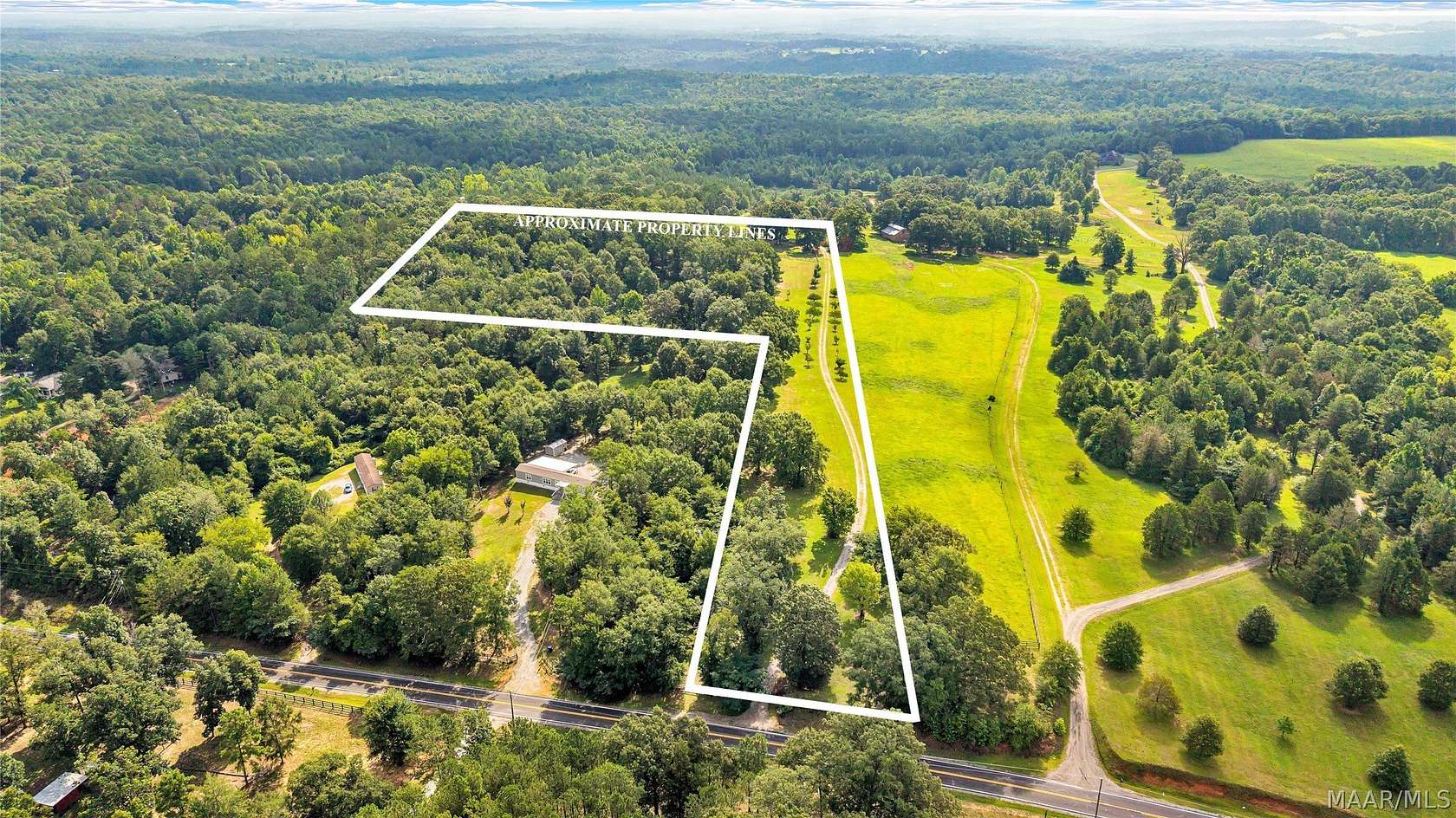 10 Acres of Land with Home for Sale in Prattville, Alabama