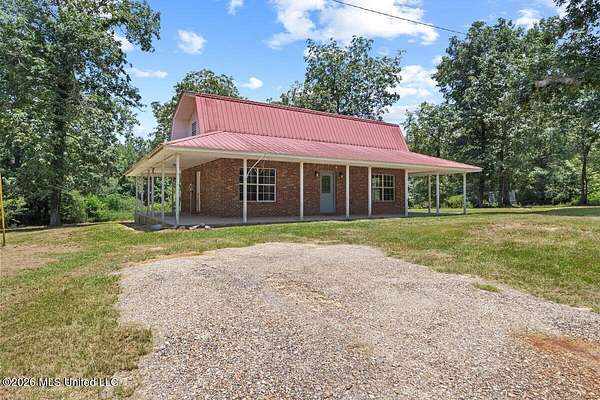 8 Acres of Land with Home for Sale in Purvis, Mississippi