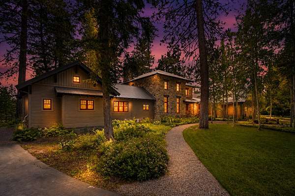 7 Acres of Land with Home for Sale in Bigfork, Montana