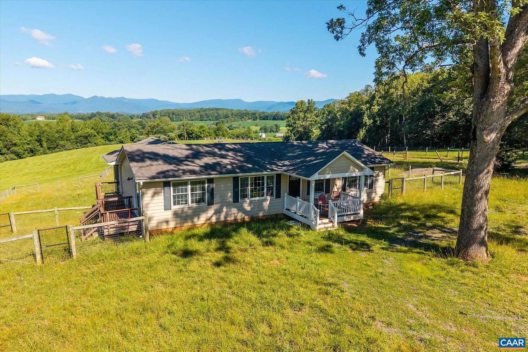 73.8 Acres of Agricultural Land with Home for Sale in Reva, Virginia