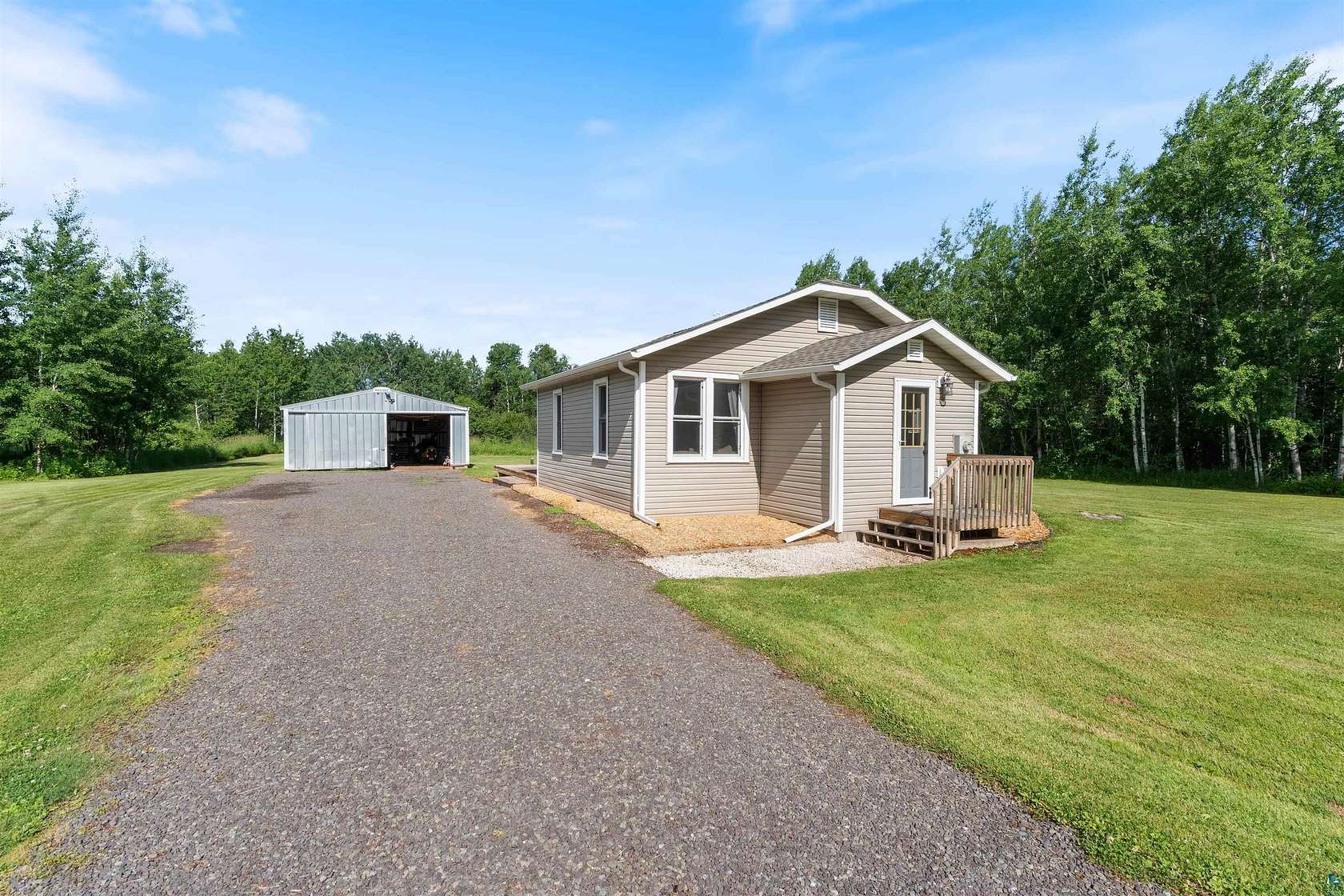 4 Acres of Land with Home for Sale in South Range, Wisconsin