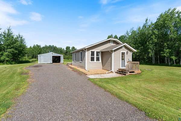 4 Acres of Land with Home for Sale in South Range, Wisconsin