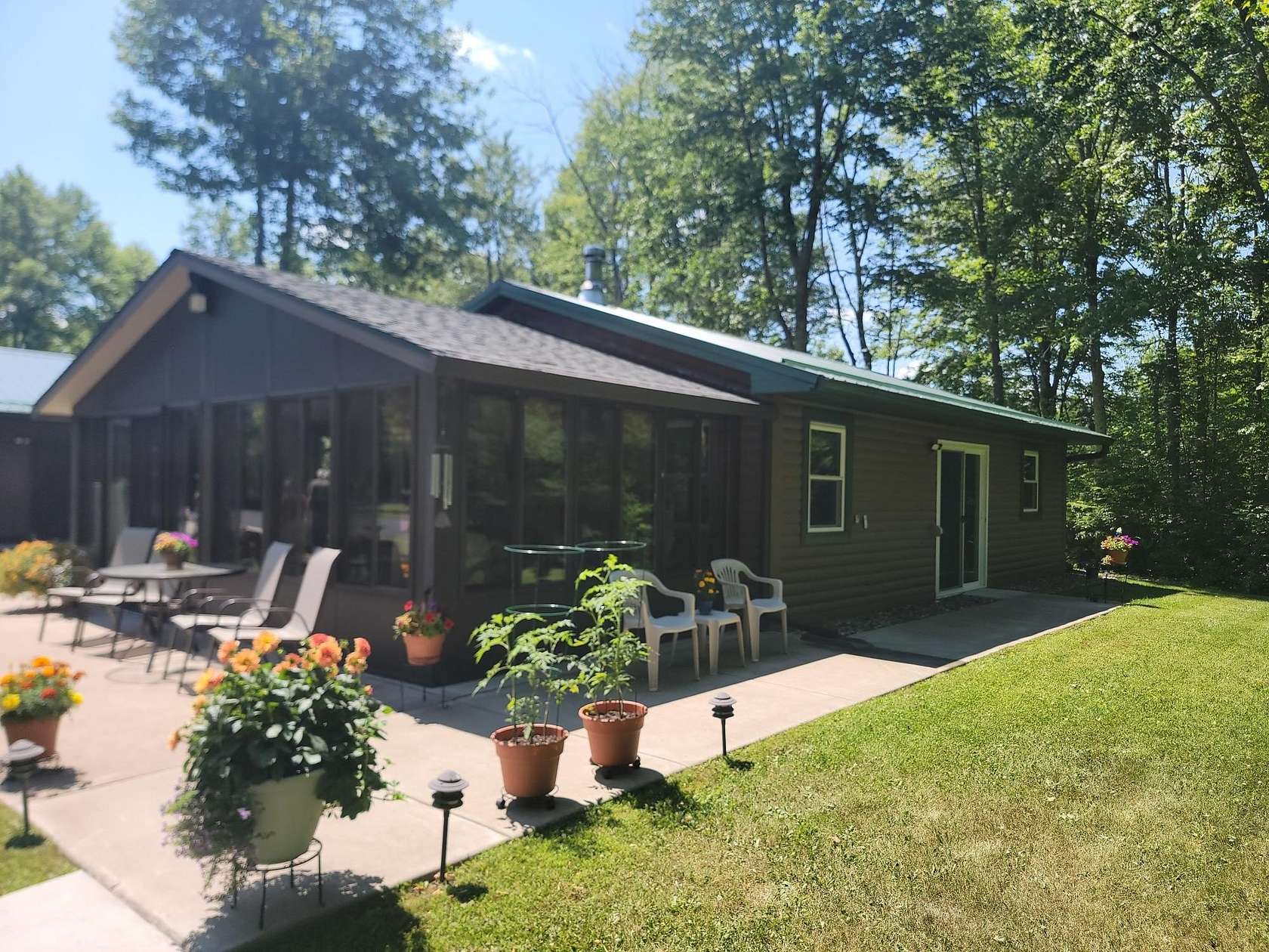 10 Acres of Recreational Land with Home for Sale in Ojibwa, Wisconsin