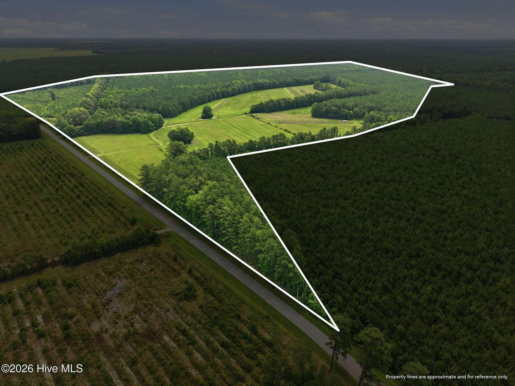 157 Acres of Land for Sale in Grimesland, North Carolina