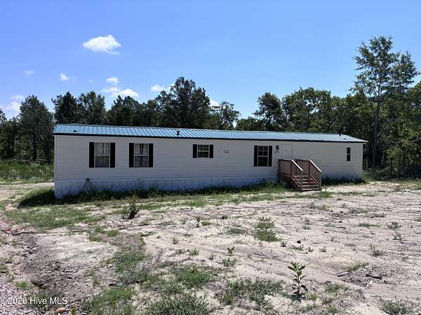 5.23 Acres of Land with Home for Lease in Hamlet, North Carolina