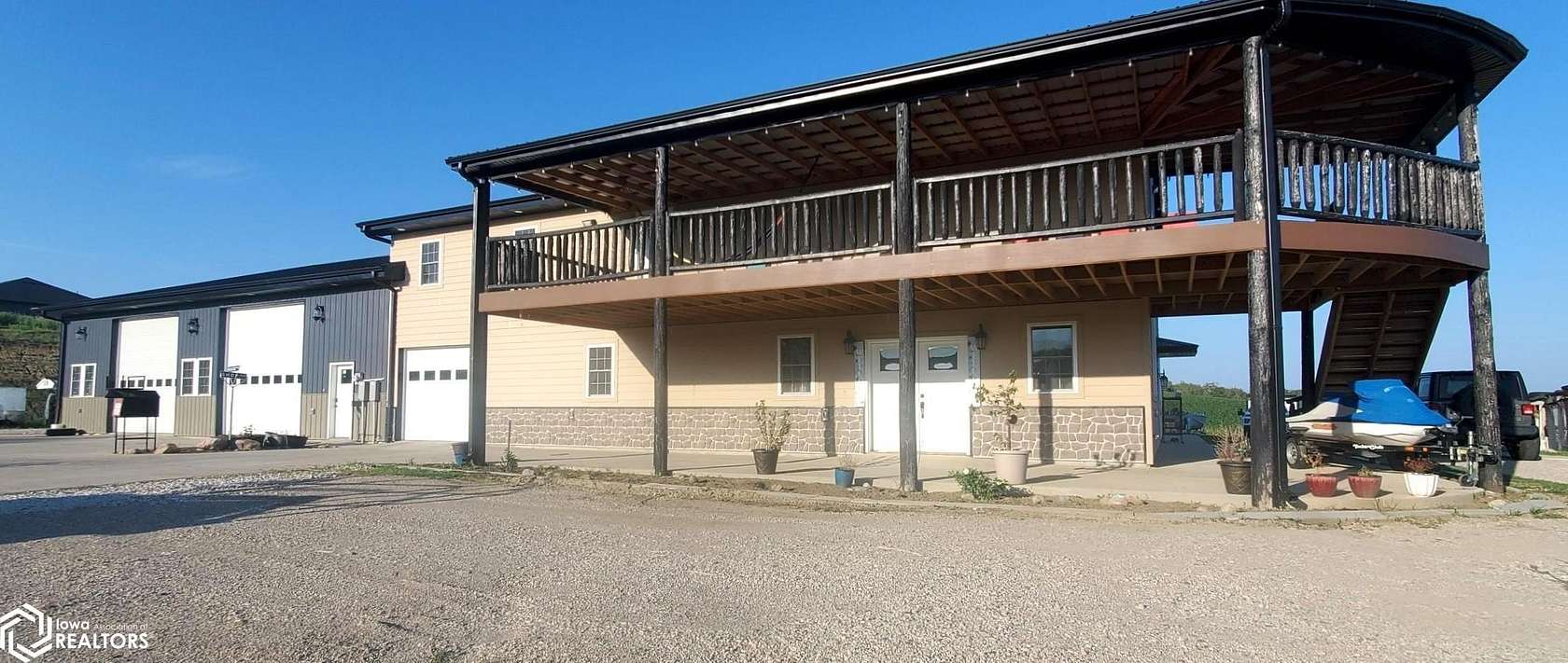 4.55 Acres of Land with Home for Sale in Denison, Iowa