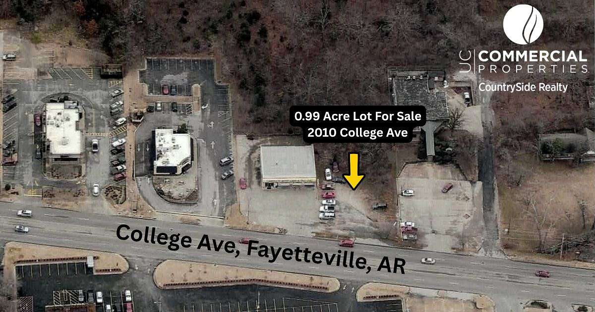 0.99 Acres of Mixed-Use Land for Sale in Fayetteville, Arkansas