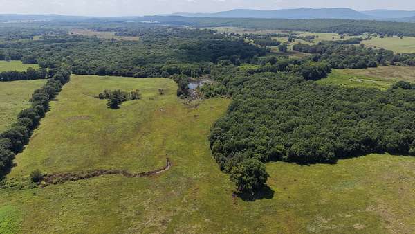 1,187 Acres of Land with Home for Sale in Wilburton, Oklahoma