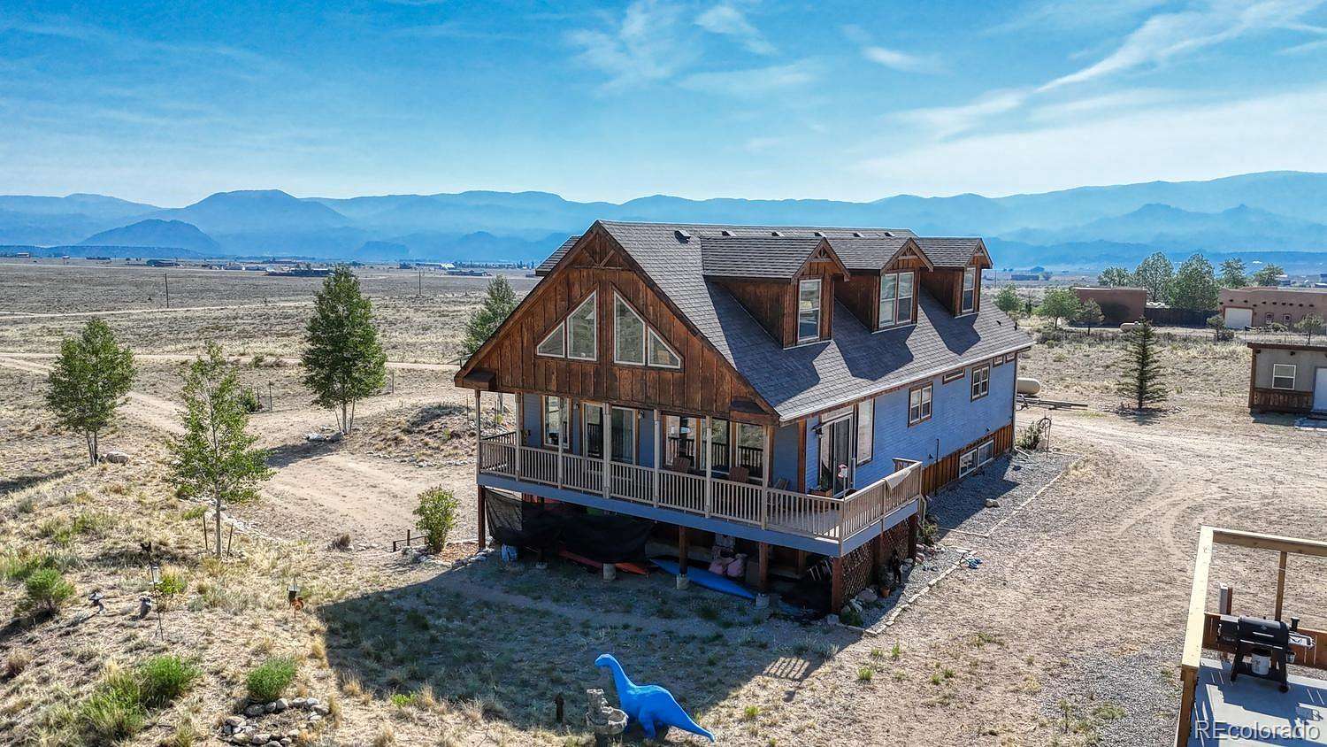 11.8 Acres of Recreational Land with Home for Sale in Nathrop, Colorado