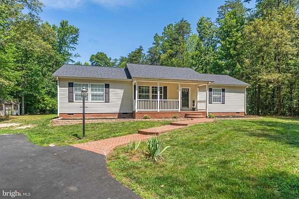 3.83 Acres of Land with Home for Sale in Partlow, Virginia
