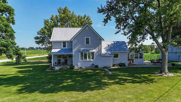 2 Acres of Land with Home for Sale in Huntington, Indiana