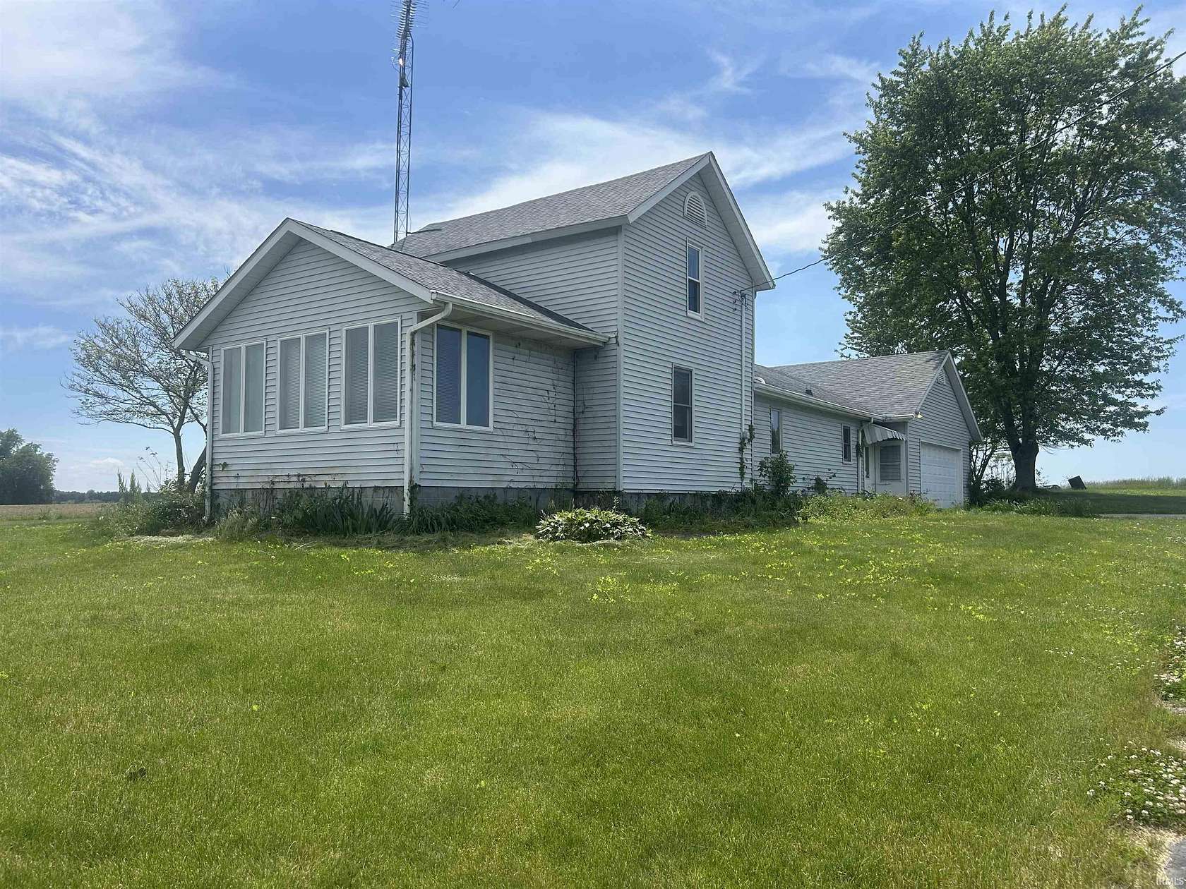 2 Acres of Land with Home for Sale in Culver, Indiana