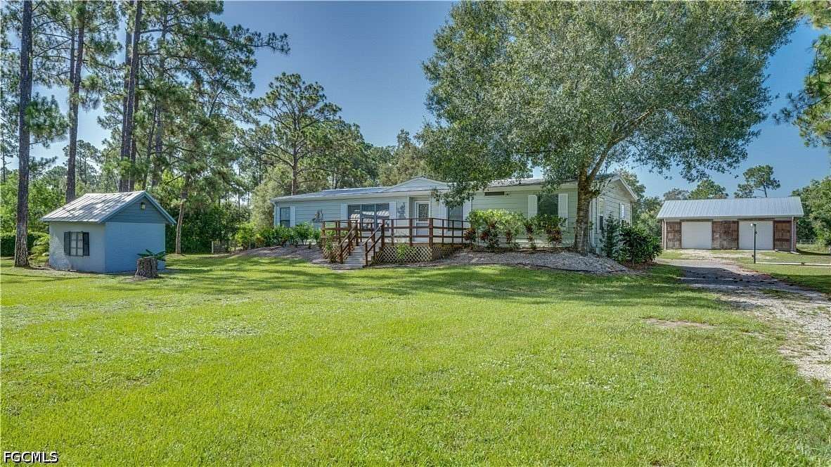 2.78 Acres of Land with Home for Sale in Fort Denaud, Florida