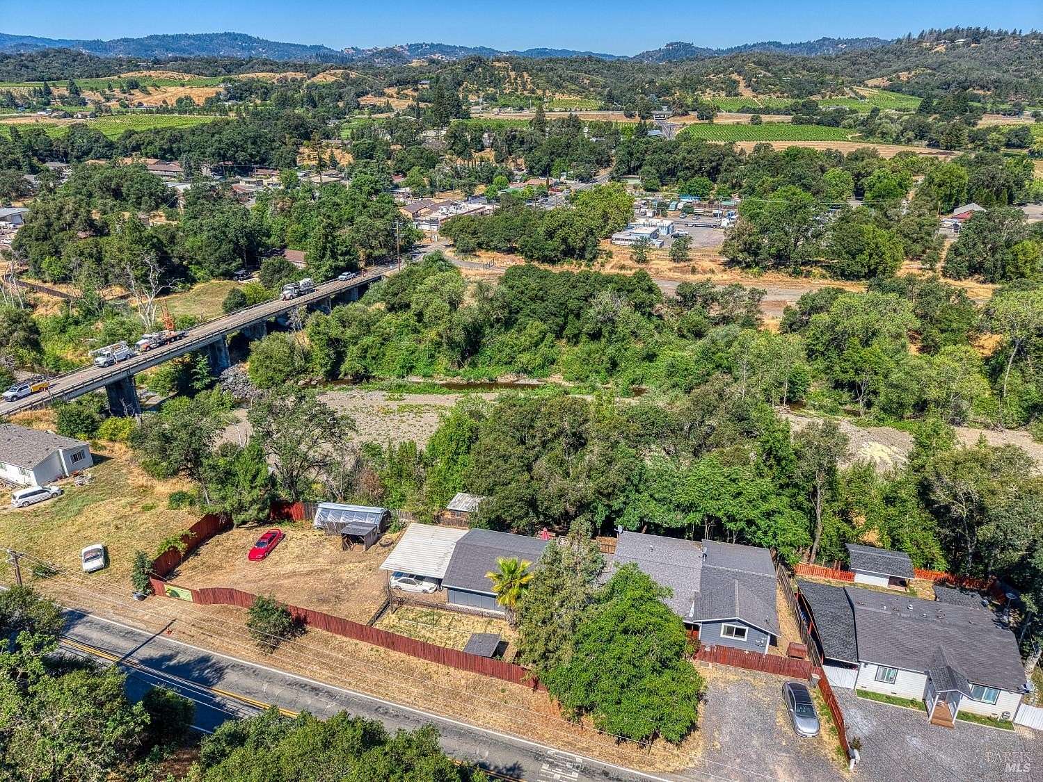 1.63 Acres of Land with Home for Sale in Ukiah, California
