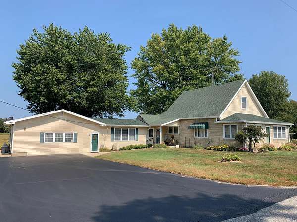 6.6 Acres of Land with Home for Sale in Flora, Indiana
