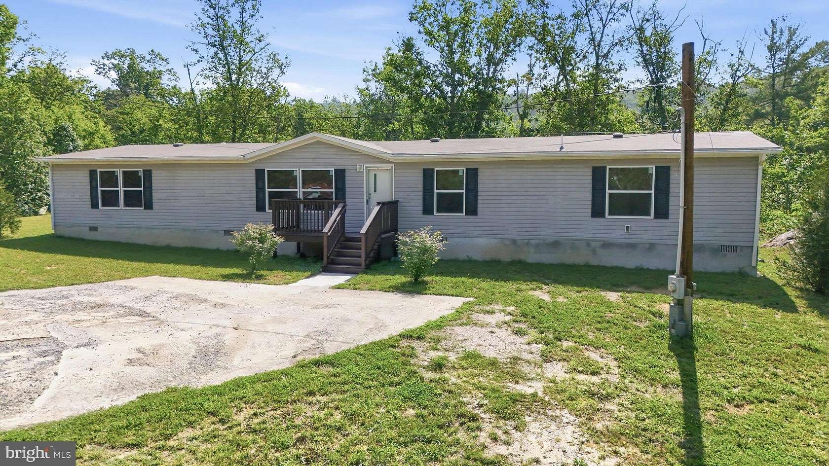 3.36 Acres of Land with Home for Sale in Bloomery, West Virginia