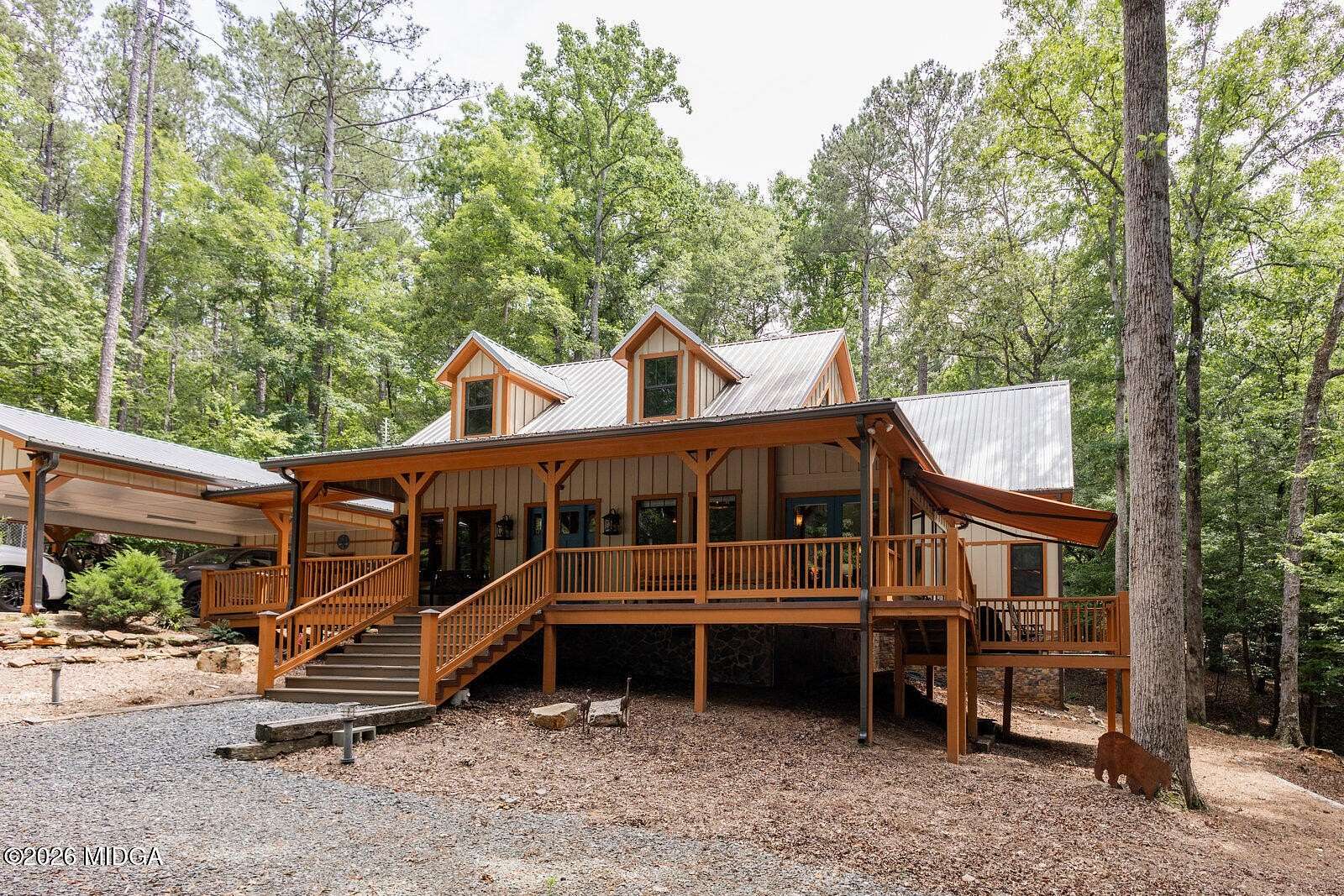 37 Acres of Recreational Land with Home for Sale in Forsyth, Georgia