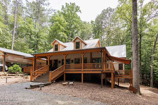 37 Acres of Recreational Land with Home for Sale in Forsyth, Georgia