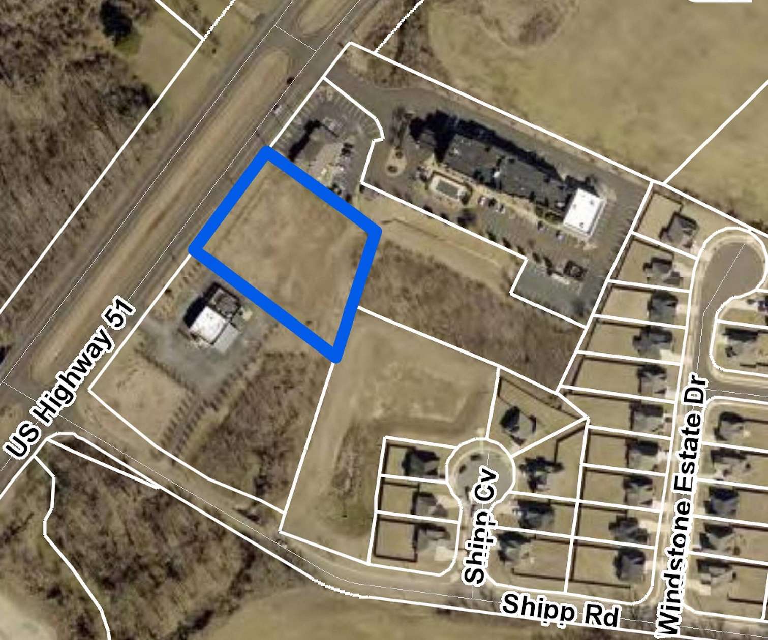 1.36 Acres of Commercial Land for Sale in Millington, Tennessee
