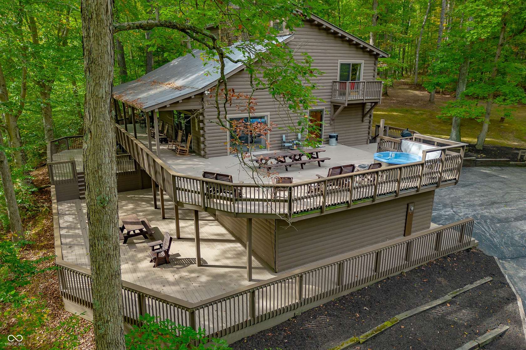 17.2 Acres of Land with Home for Sale in Morgantown, Indiana