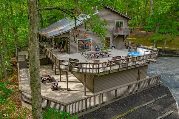 17.2 Acres of Land with Home for Sale in Morgantown, Indiana