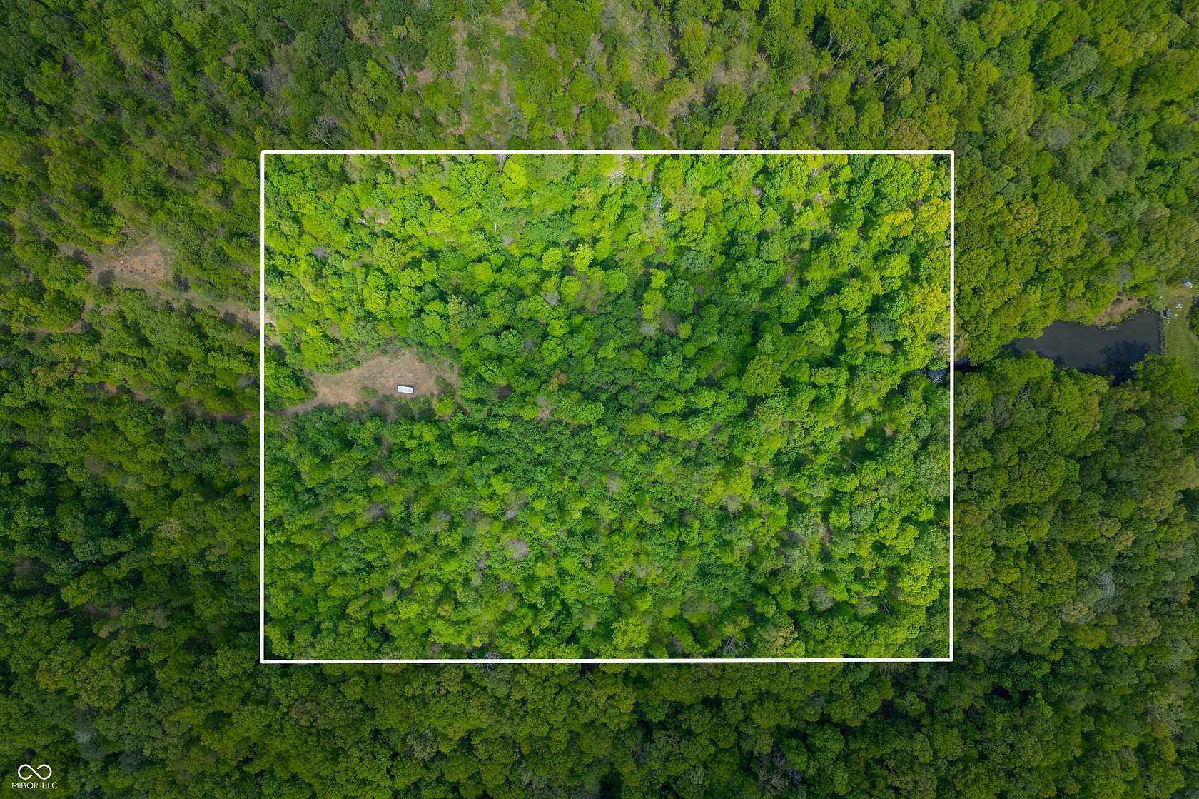 12.6 Acres of Recreational & Residential Land for Sale in Nashville, Indiana
