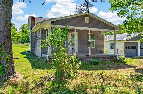 8 Acres of Land with Home for Sale in Nashville, Indiana