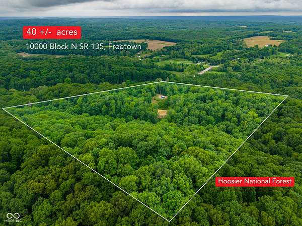 40 Acres of Recreational & Residential Land for Sale in Freetown, Indiana