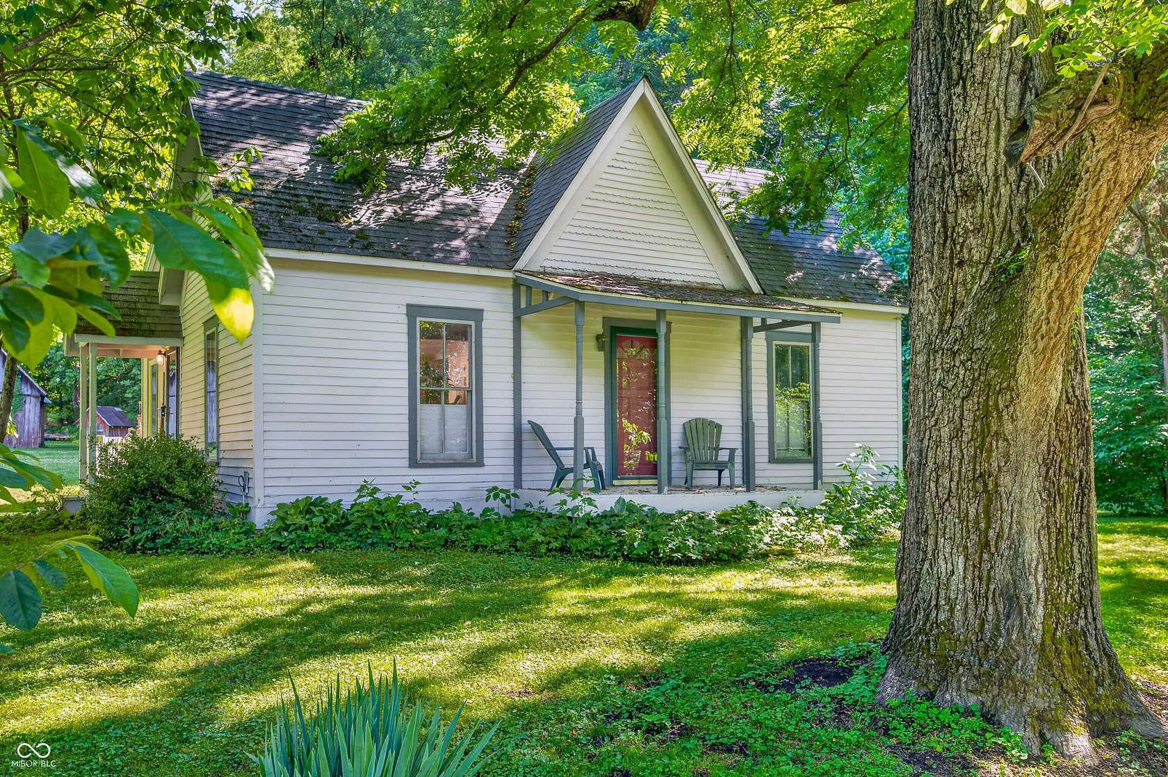 15.2 Acres of Recreational Land with Home for Sale in Nashville, Indiana