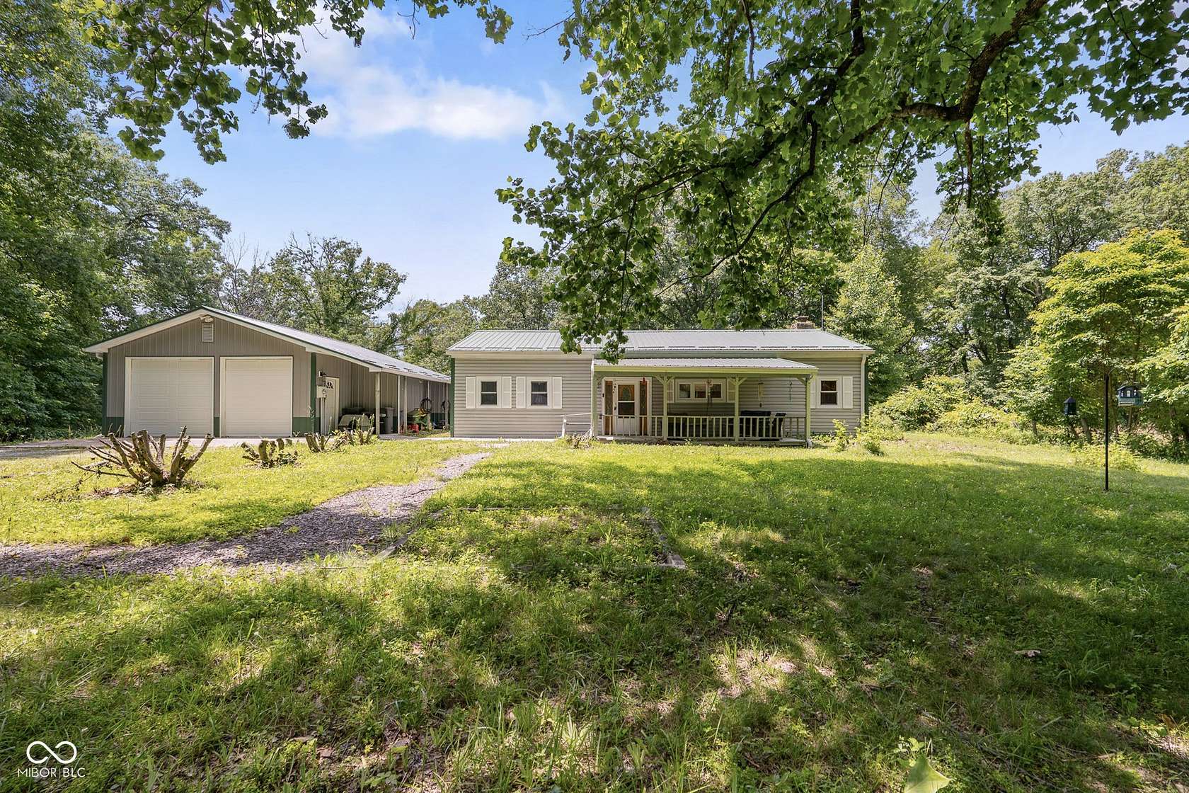 4 Acres of Land with Home for Sale in Martinsville, Indiana