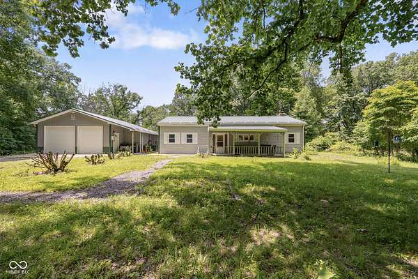 4 Acres of Land with Home for Sale in Martinsville, Indiana