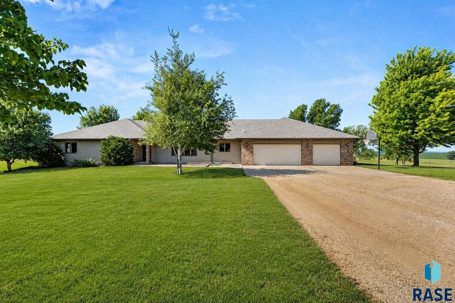 7 Acres of Land with Home for Sale in Chancellor, South Dakota