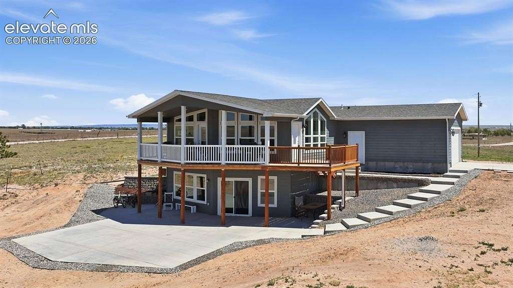 40 Acres of Agricultural Land with Home for Sale in Calhan, Colorado
