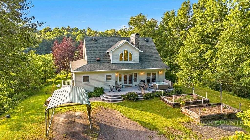 46 Acres of Land with Home for Sale in Lansing, North Carolina