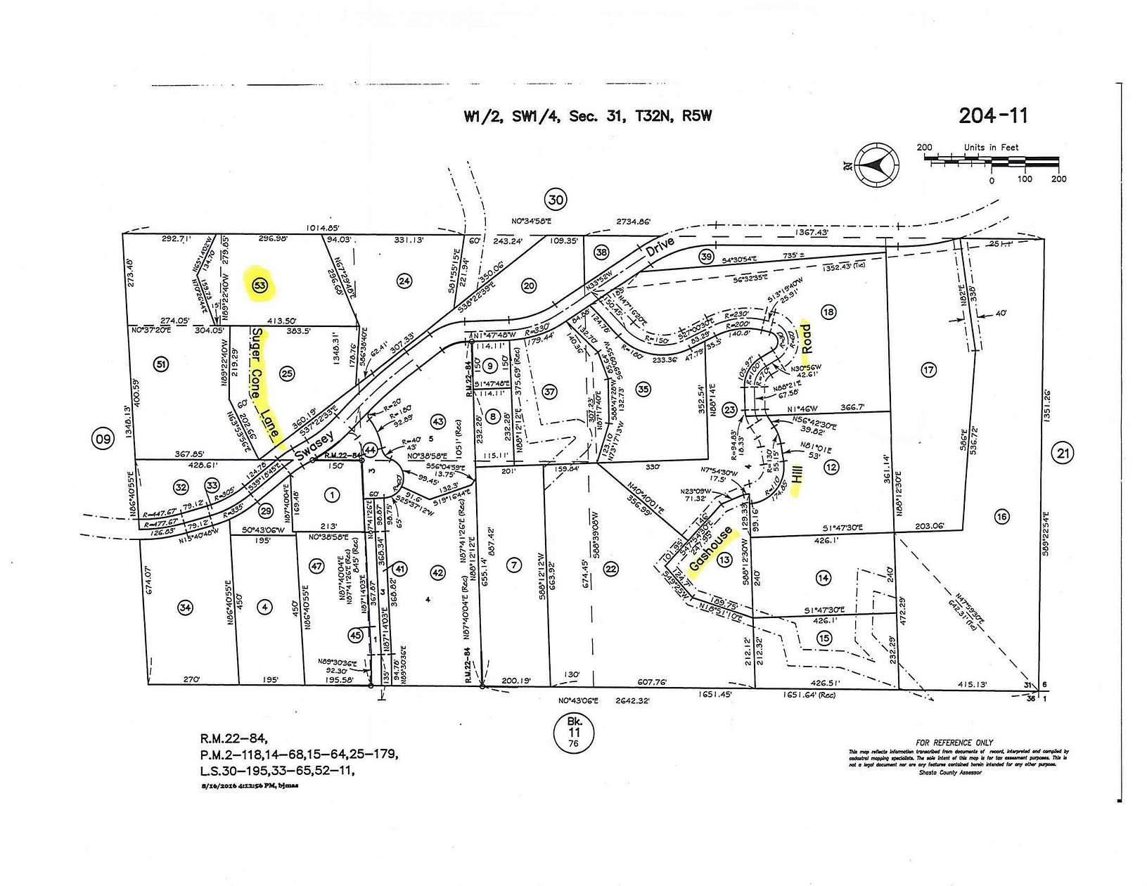 2.49 Acres of Land for Sale in Shasta, California